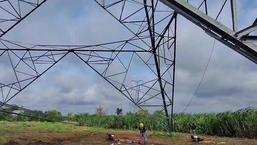 Stringing through the lattice tower